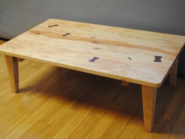 座卓・文机 | オーダー家具の工房・木槌 手作り家具を無垢材で
