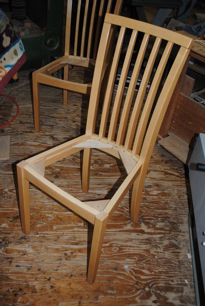 椅子修理、貼り替え